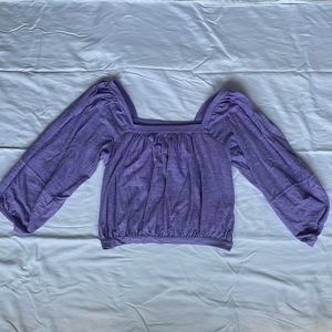 Free People Purple Blouse